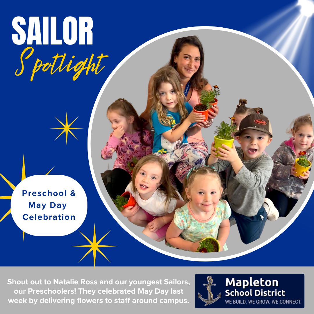 Sailor Spotlight: Preschool May Day Celebration