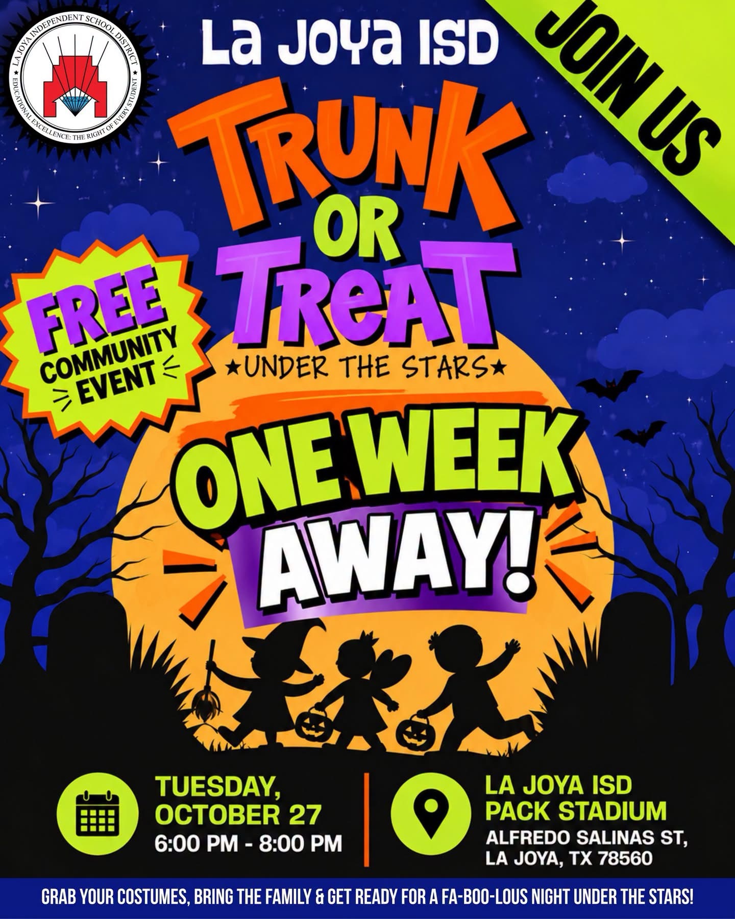 LJISD Trunk or Treat