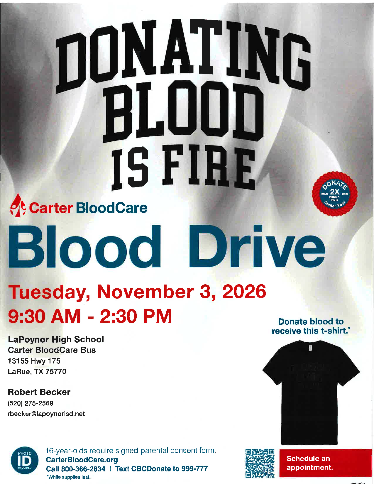 November Blood Drive ❤️✈️