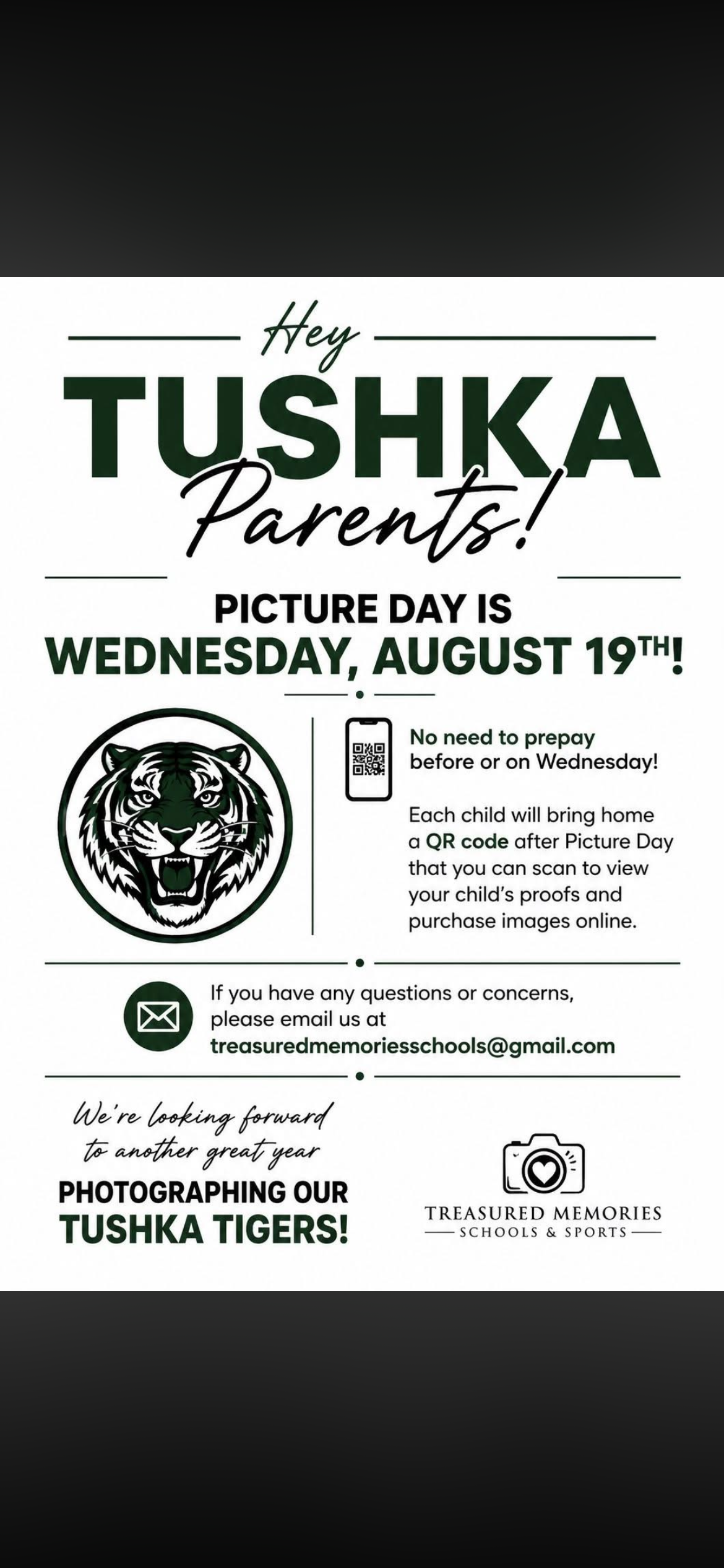 Yearbook Pictures - Wednesday, August 19th, 2026