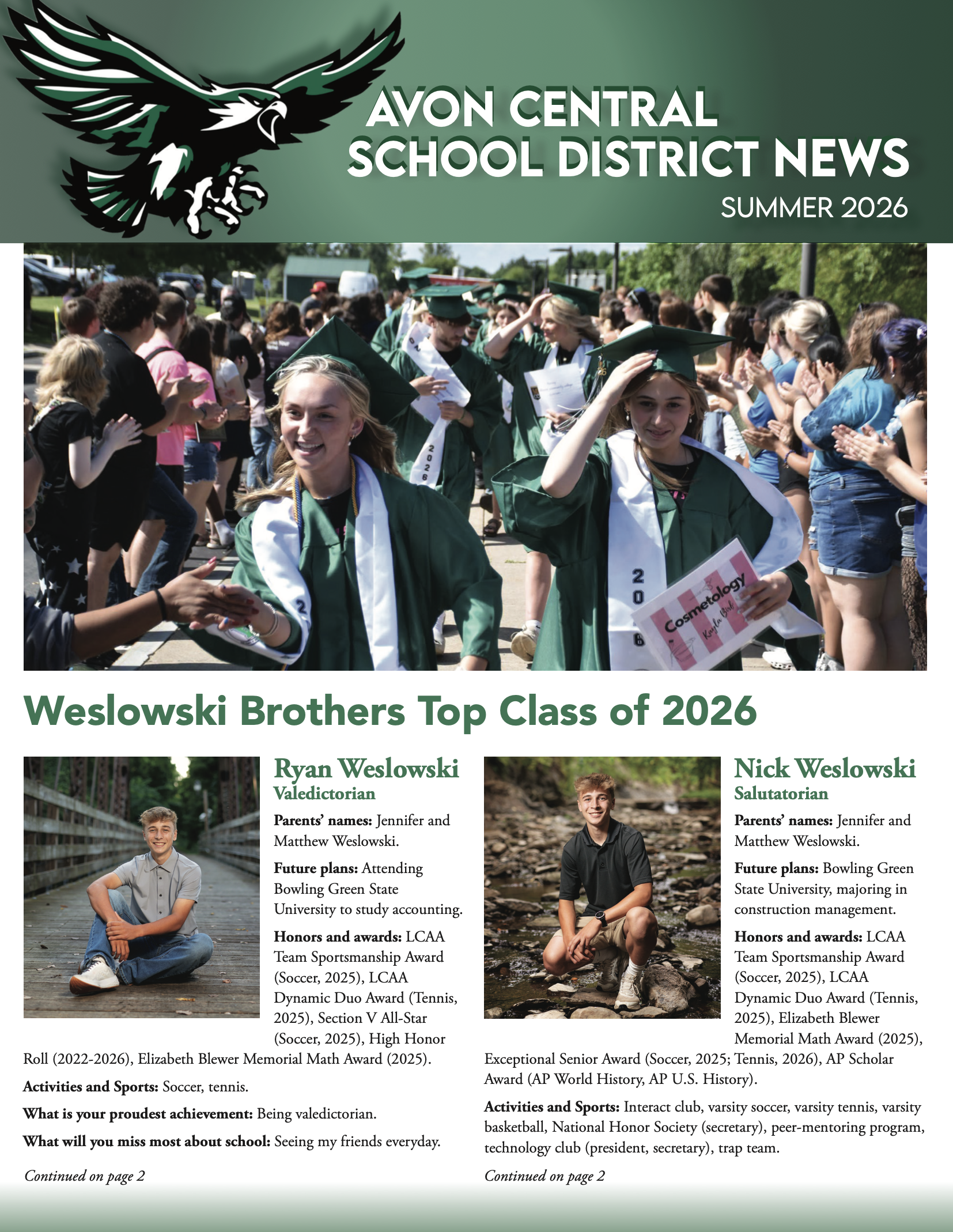 Summer newsletter is LIVE