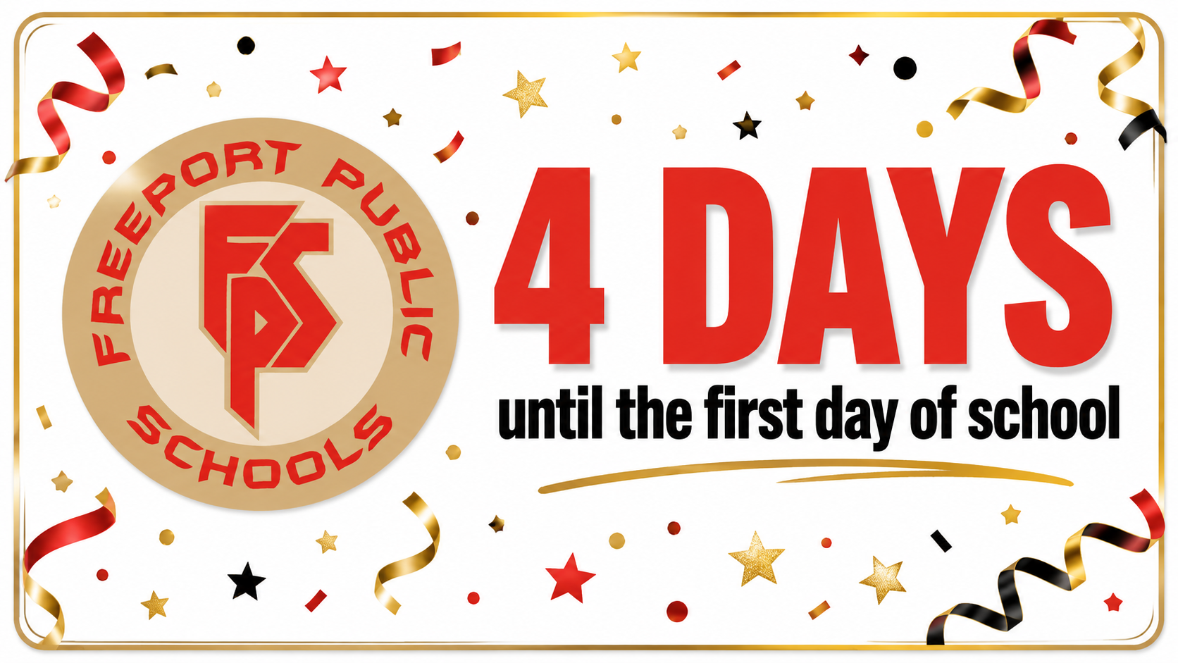 Countdown to the First Day of School
