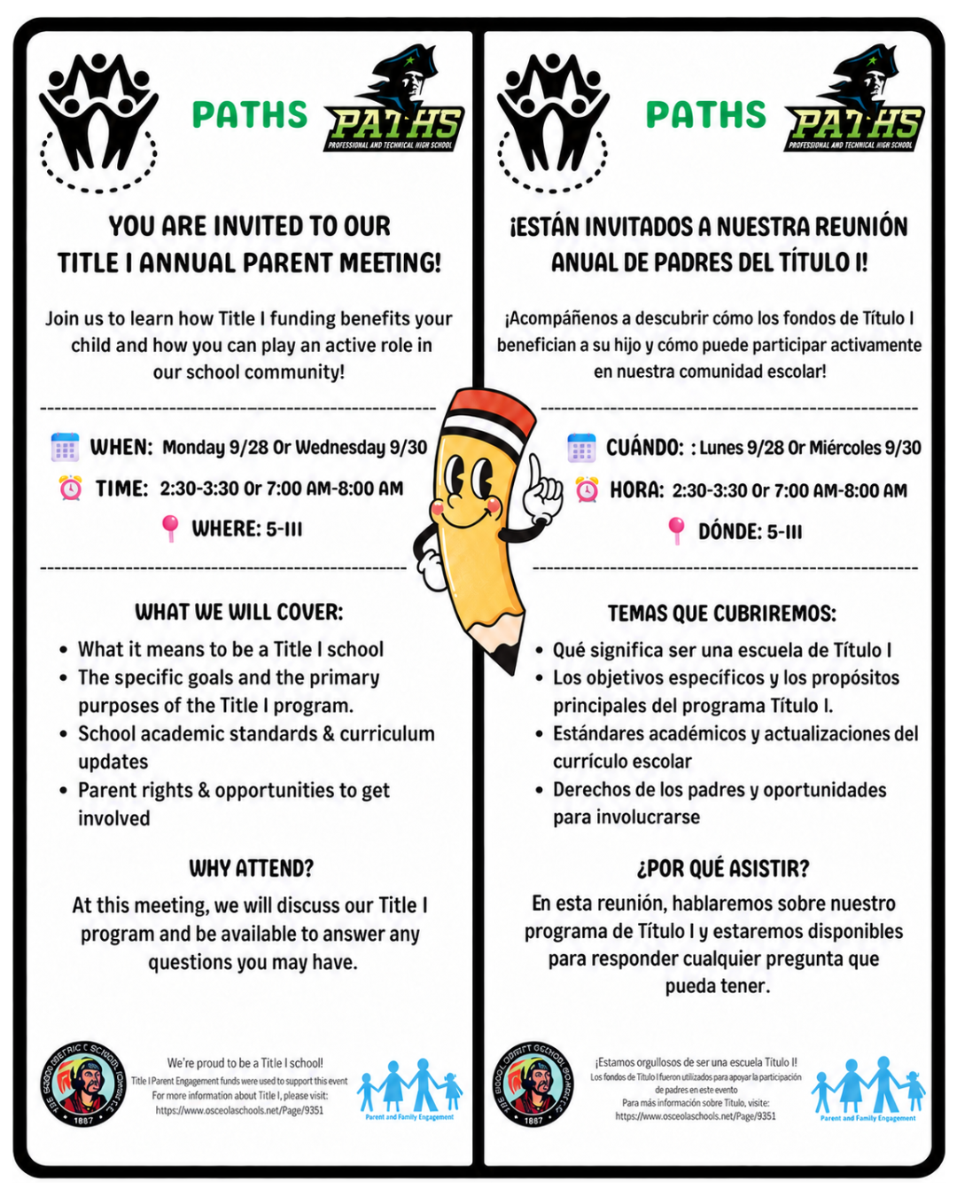 You are Invited to our Title I Annual Meeting