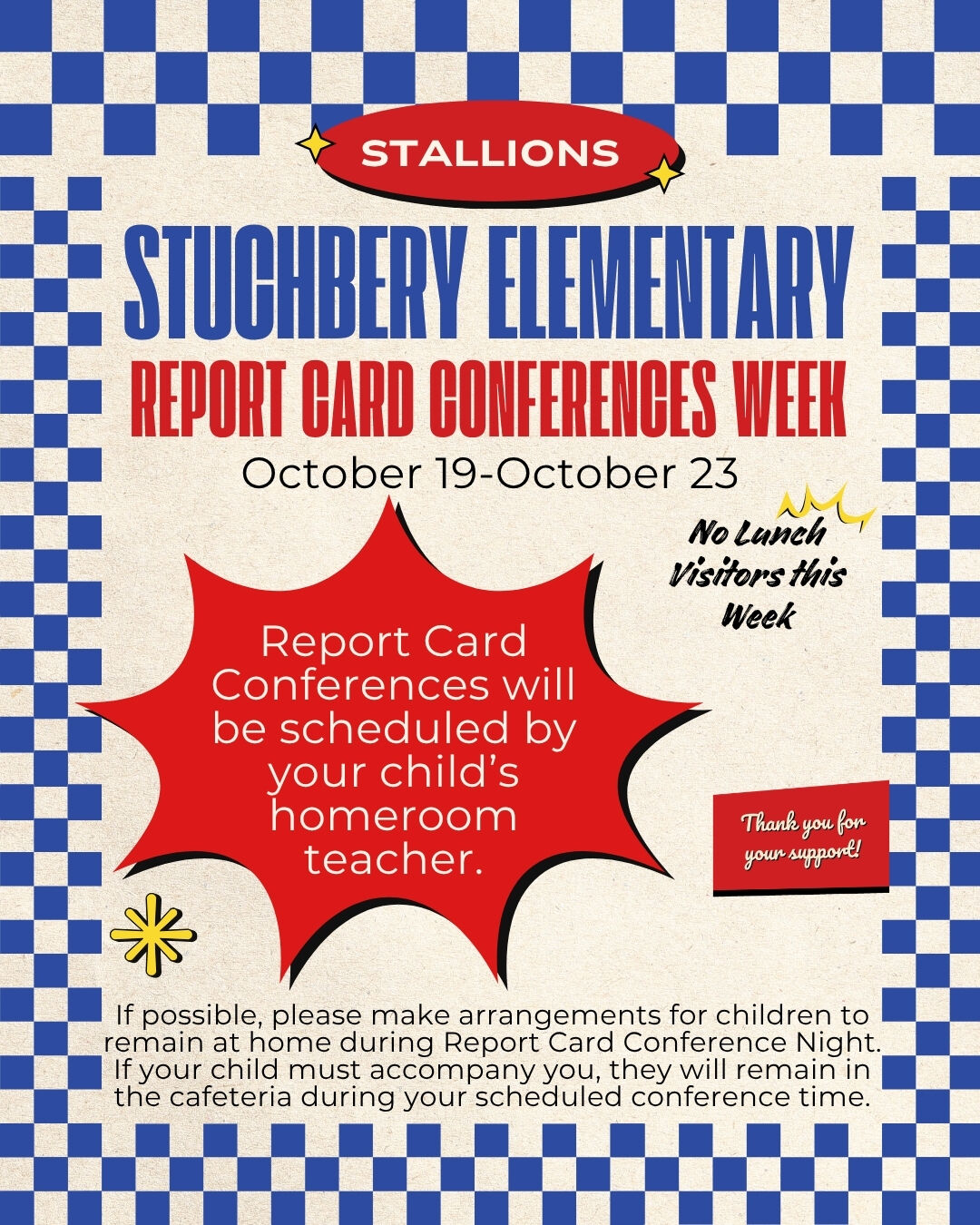 Report Card Conference Week
