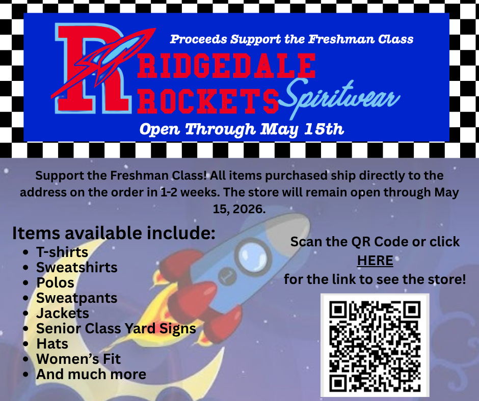 🚀 Show your Rocket pride and support the Freshman Class! 🚀