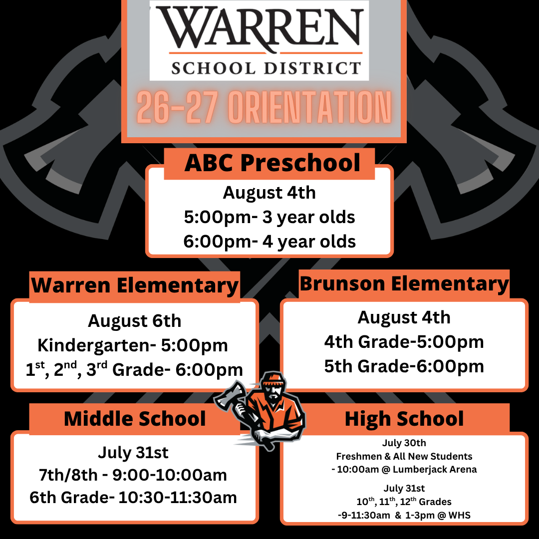 WSD Open House / Orientation