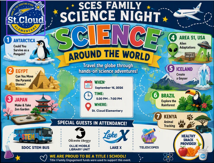 SAVE THE DATE! Family STEM Night is coming!