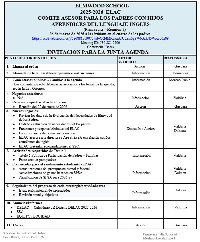ELAC agenda 03-26-26
