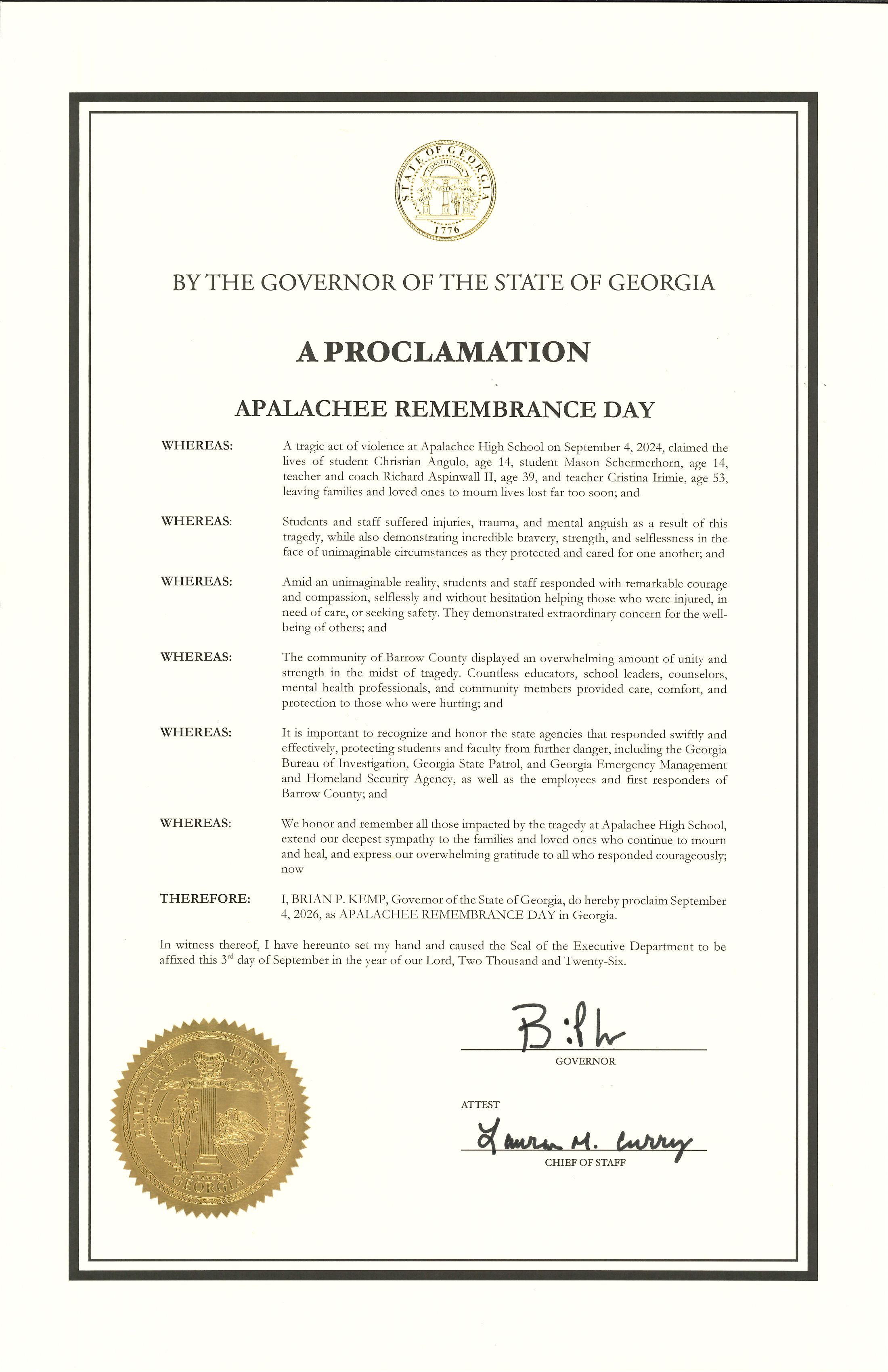 In Remembrance