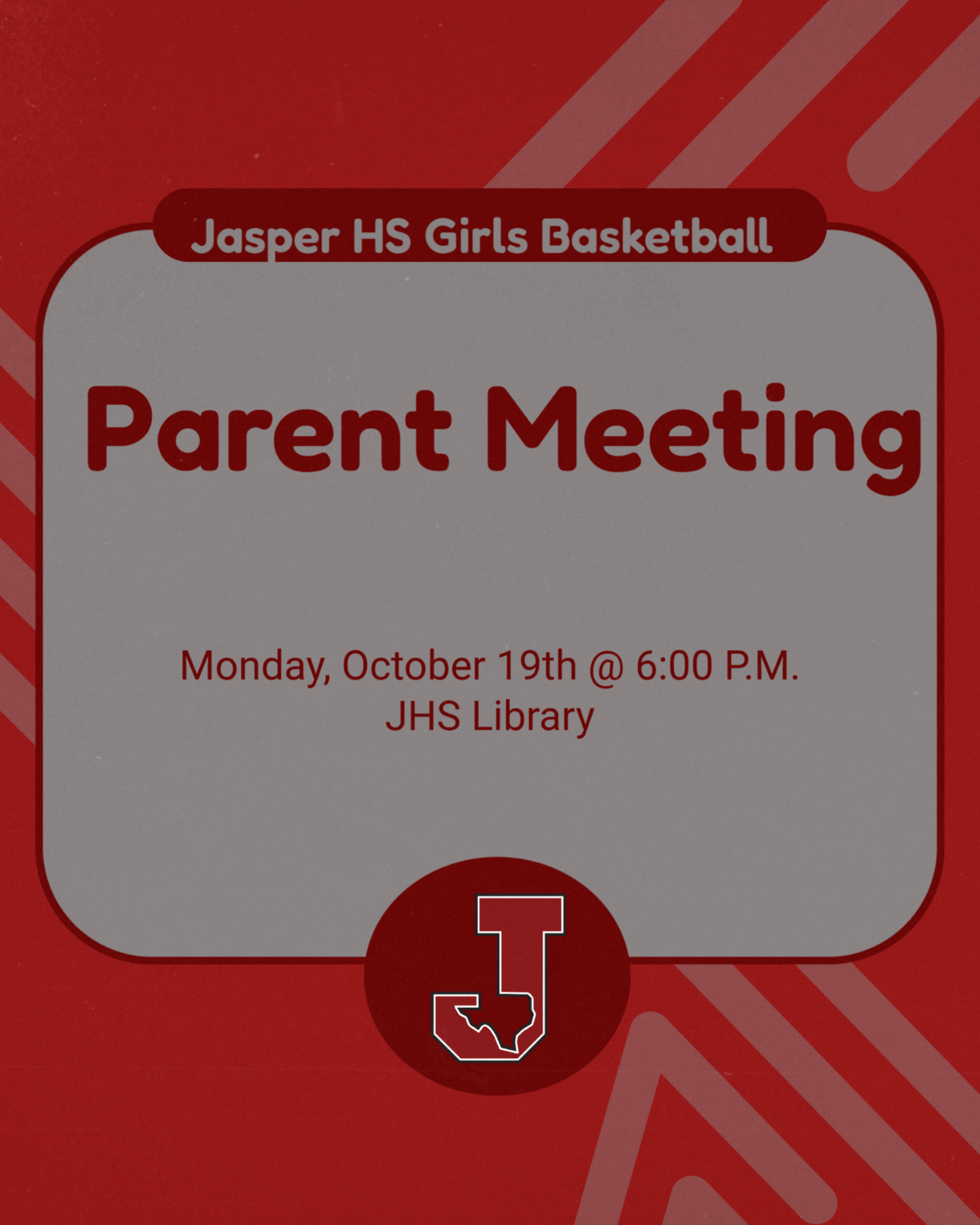 Girls Basketball Parent Meeting