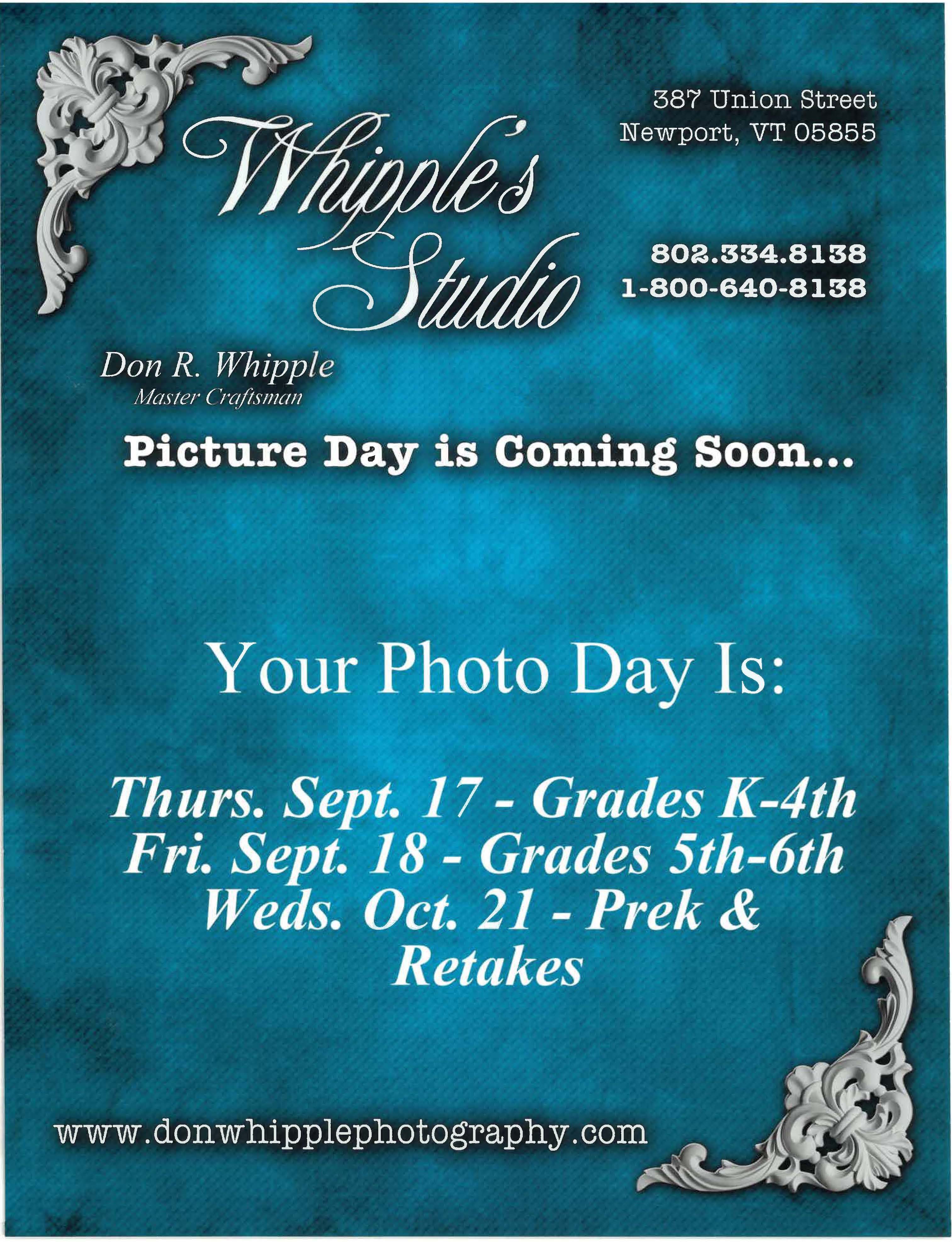 😁🎉Picture Day is coming! 🎉😁
