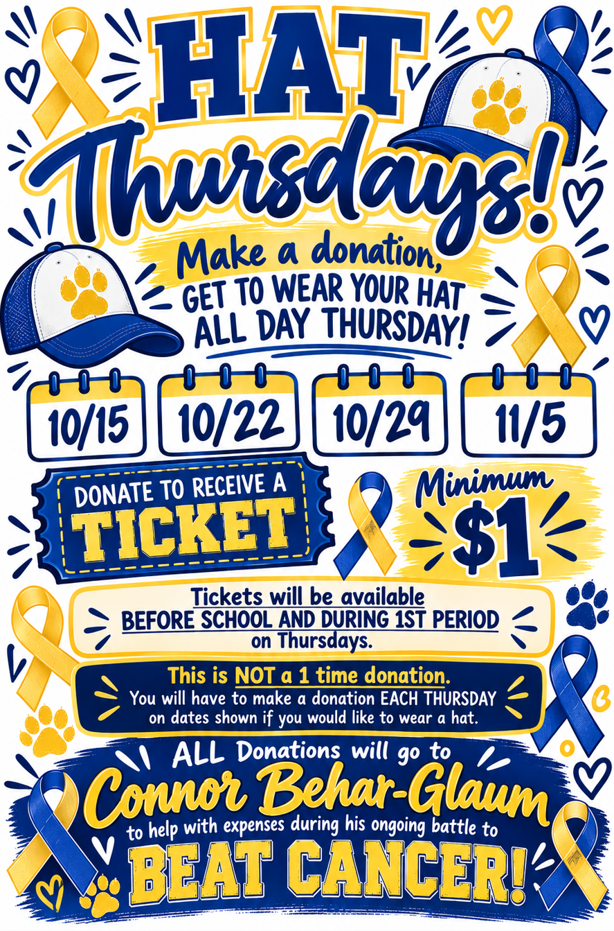 Pep Rally and Hat Fundraiser 