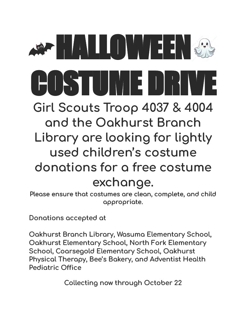 🎃Girl Scout Halloween Costume Drive