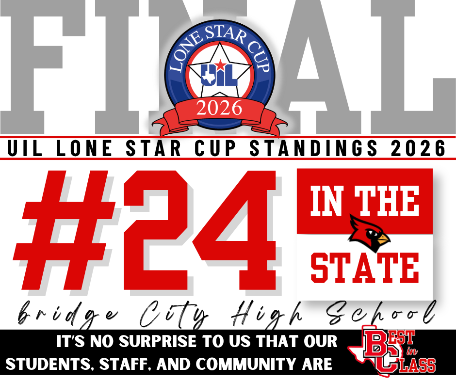 BCHS Ranked #24 in the State Among 222 4A Schools