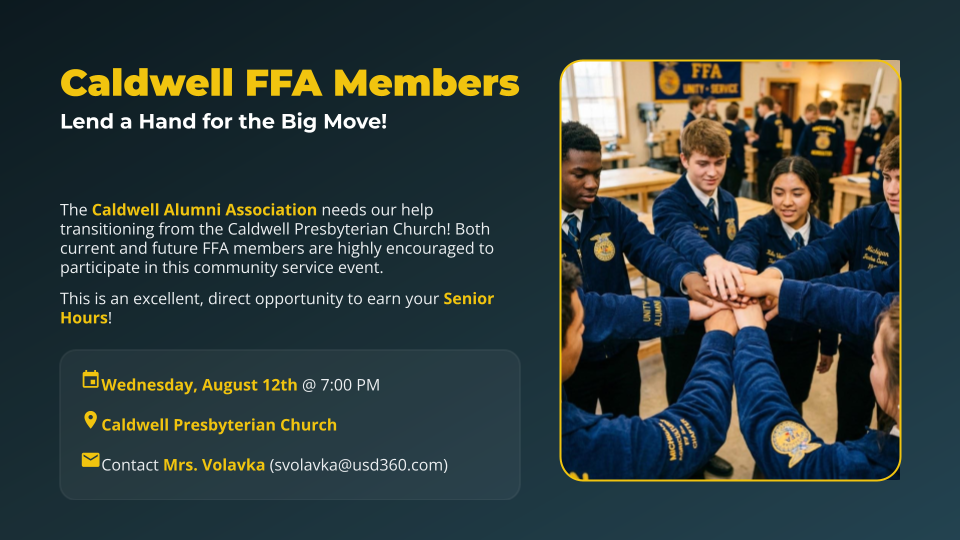 ATTN: FFA Members!