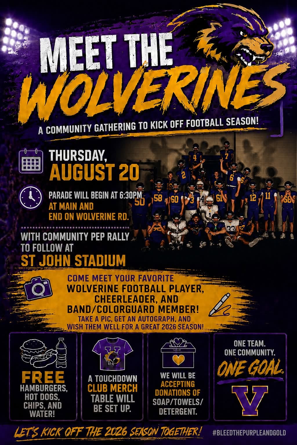 Meet the Wolverines - August 20