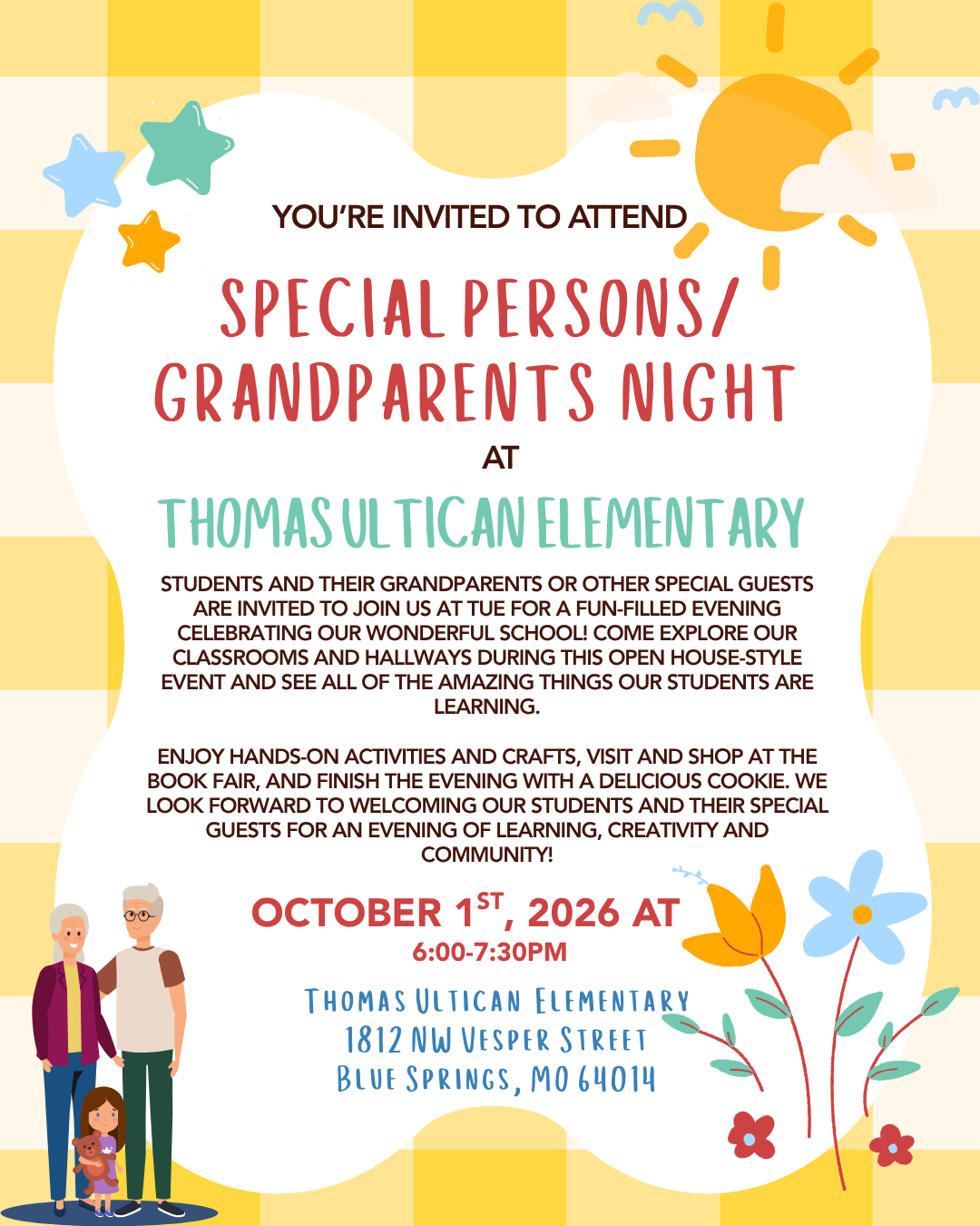 Grandparent's/Special Person's Night at TUE