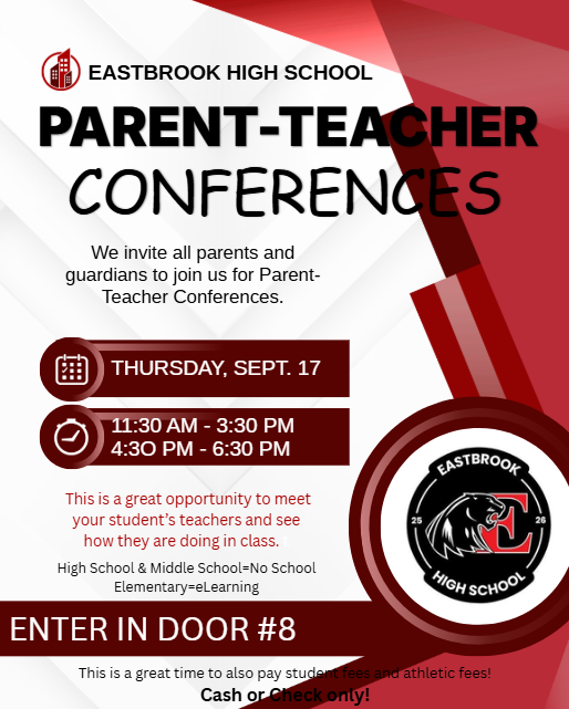 Parent Teacher Conf. this Thursday!