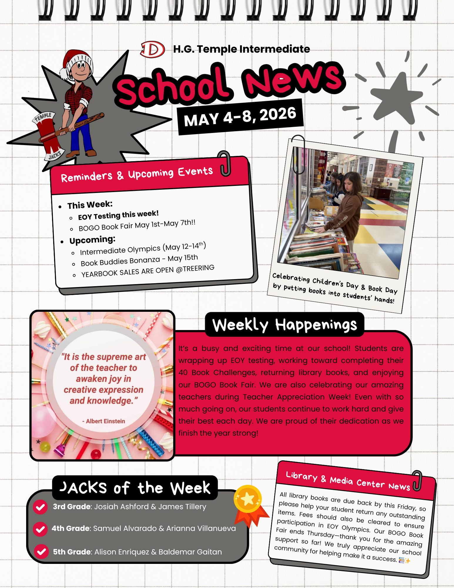 Week 33 Campus Newsletter