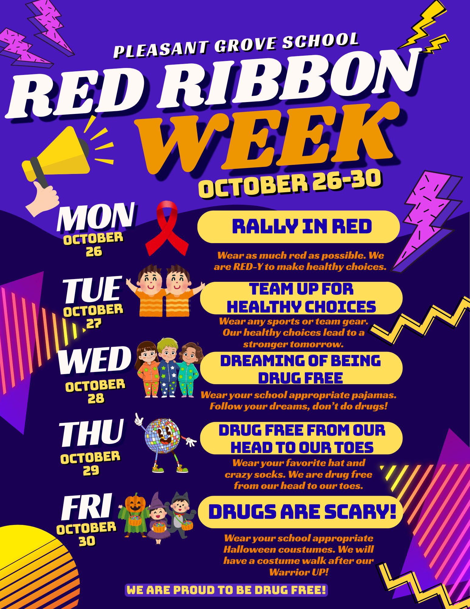 RED RIBBON WEEK October 26-30