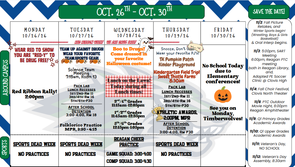 Paw Prints 10/26/26