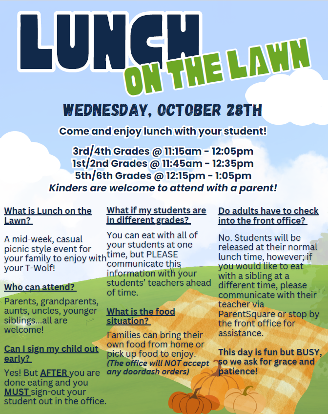 Lunch on Lawn