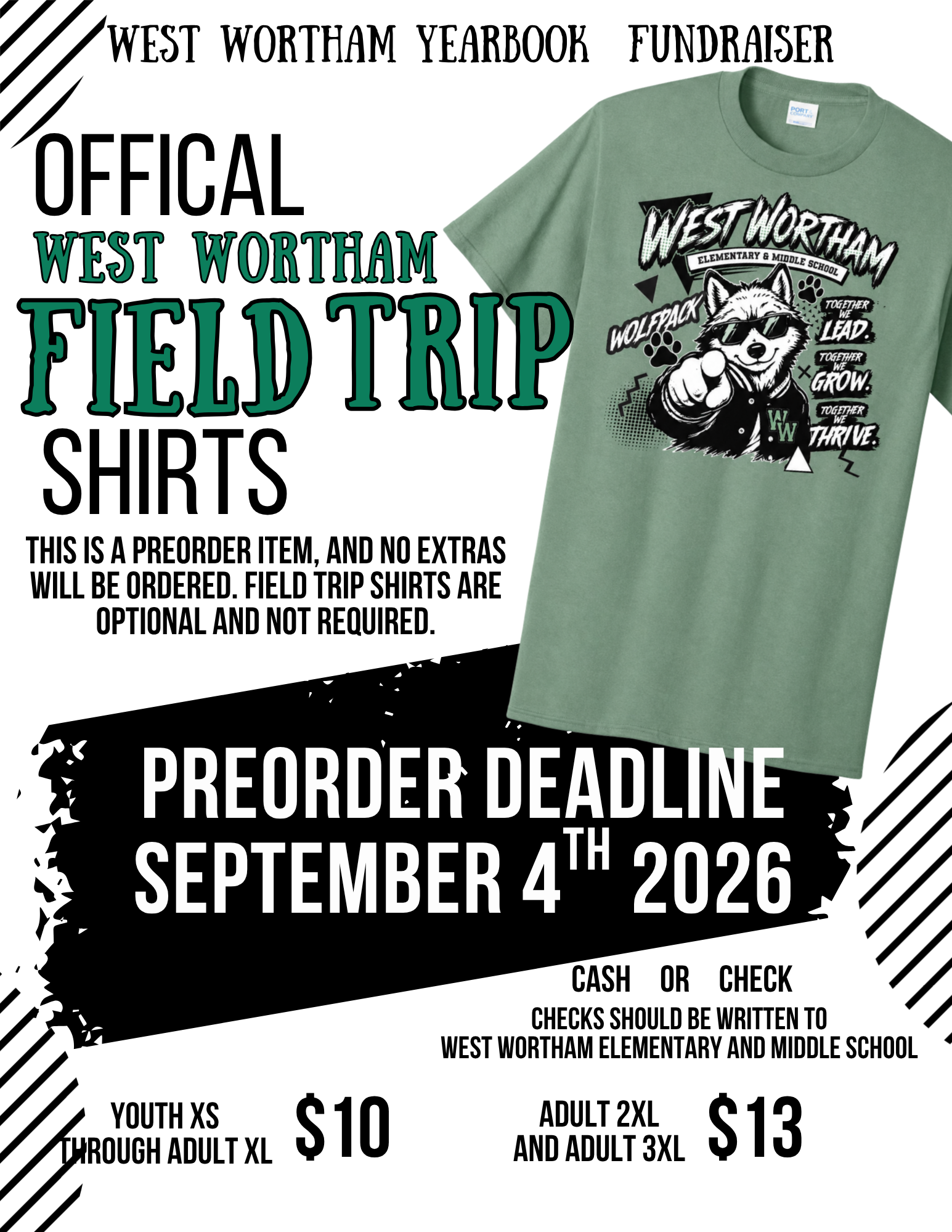 📣 3 DAYS LEFT TO ORDER! 👕💚
