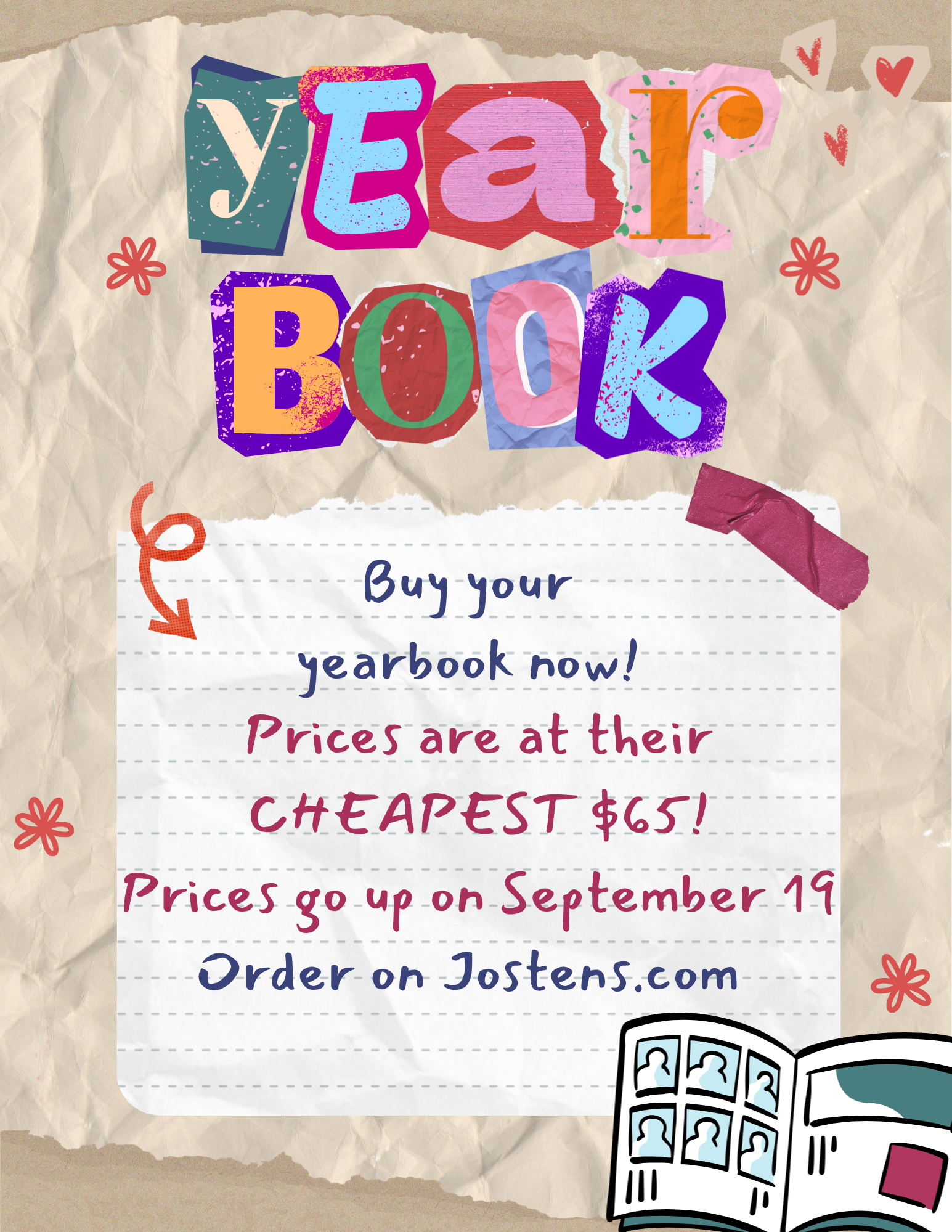 📚 Lowest Price of the Year! Lock In Your RHS Yearbook Today 🔒