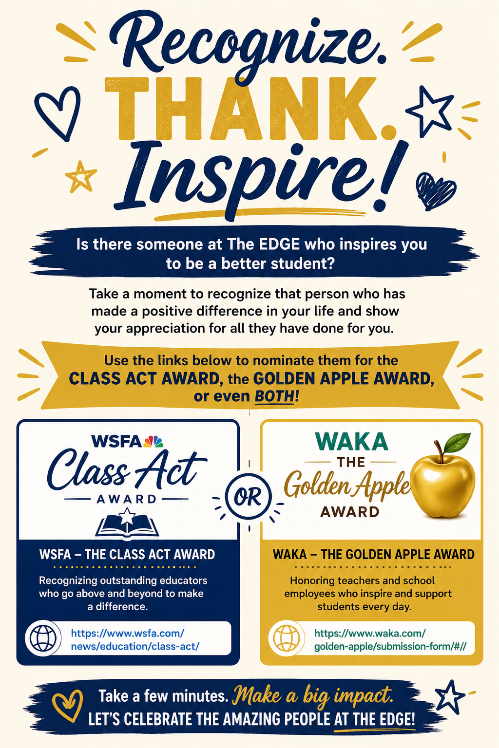 THE EDGE: APPRECIATION OPPORTUNITY
