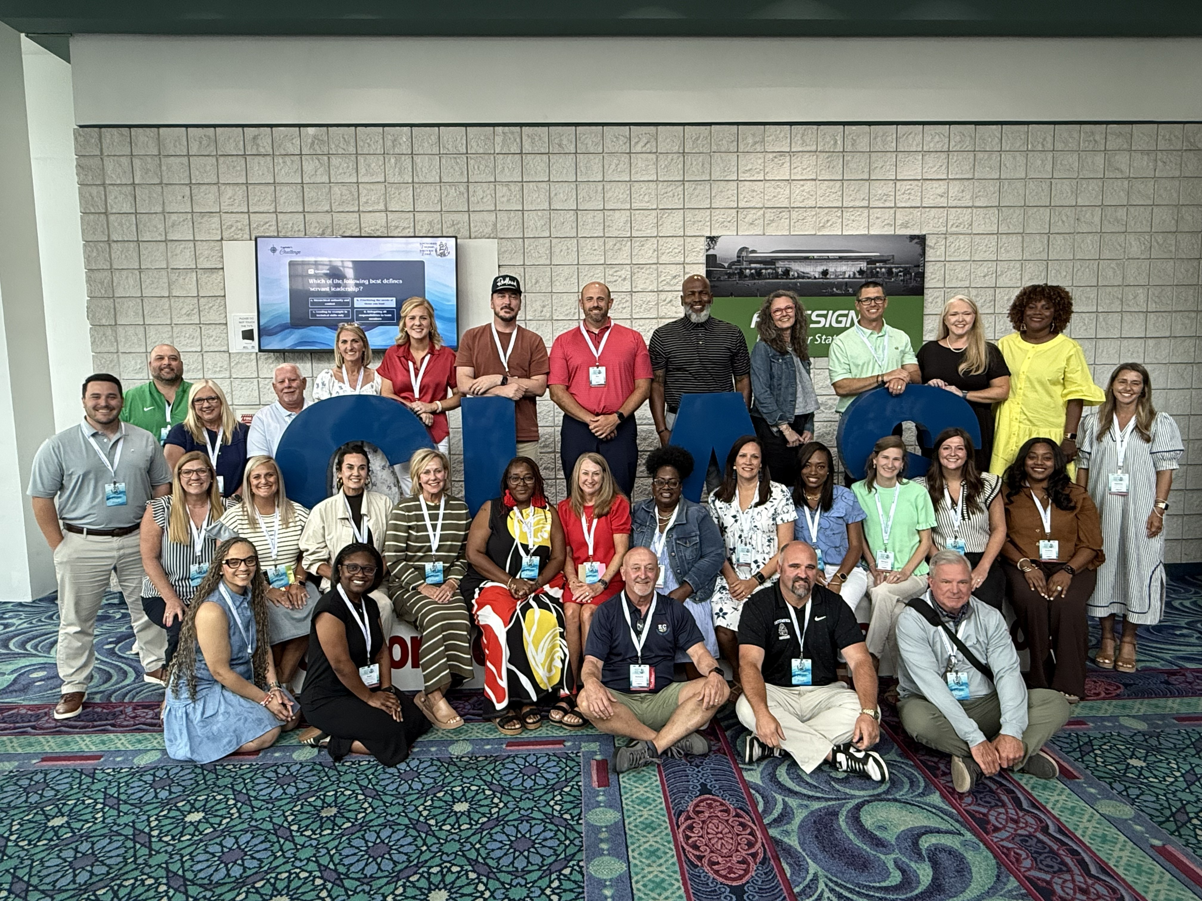 Elmore County Administrators at CLAS conference