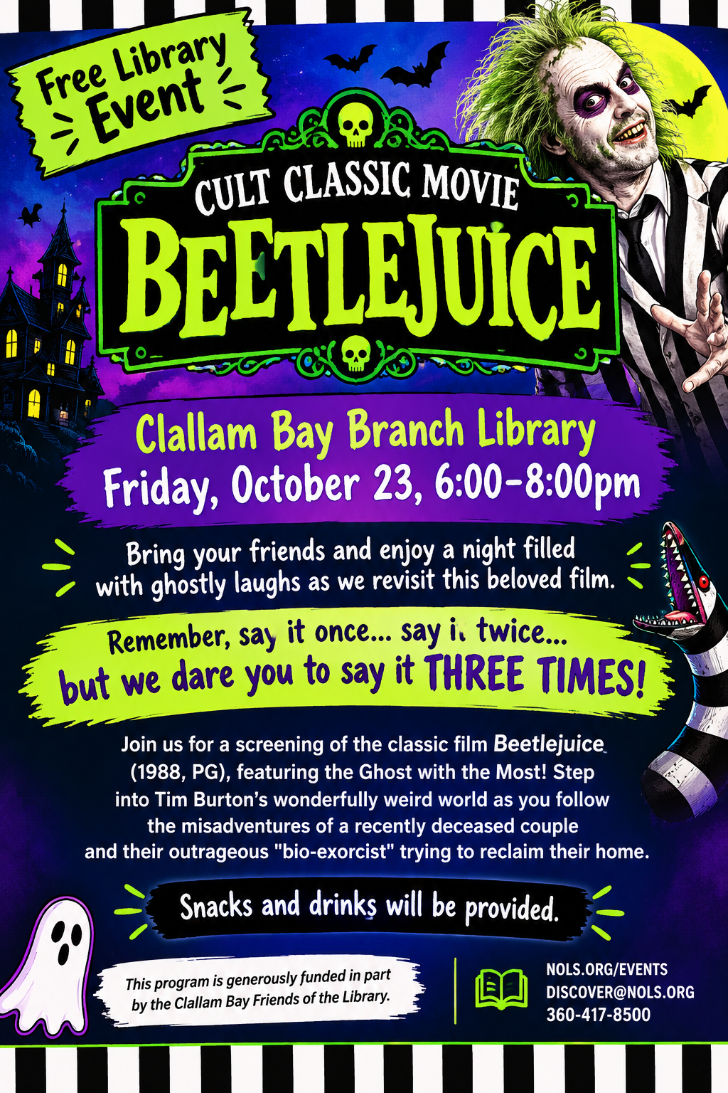 Cult Classic Movie – Beetlejuice