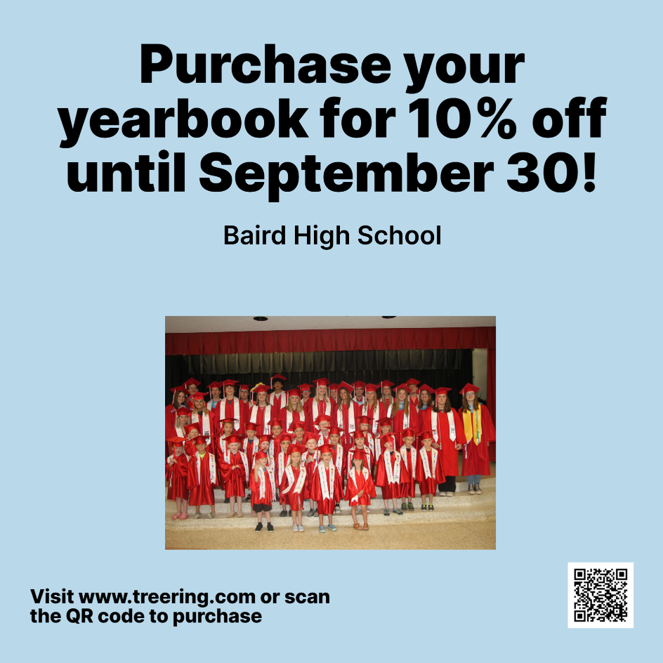 Purchase your yearbook early and save!