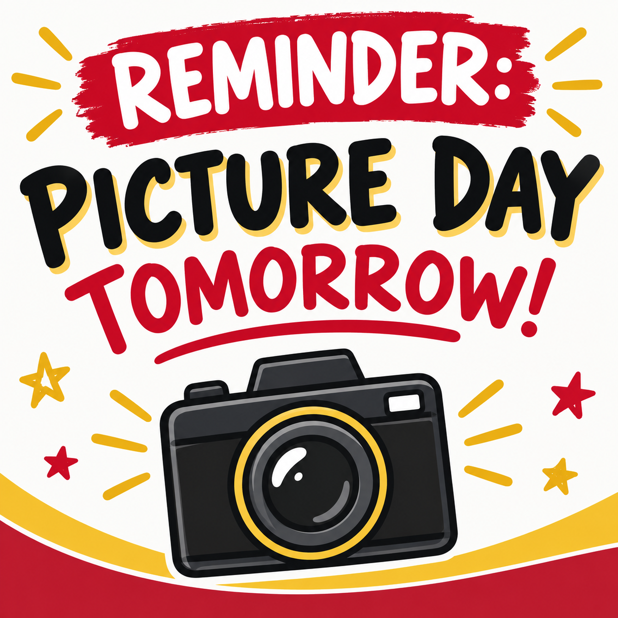 Elementary Picture Day 10/8