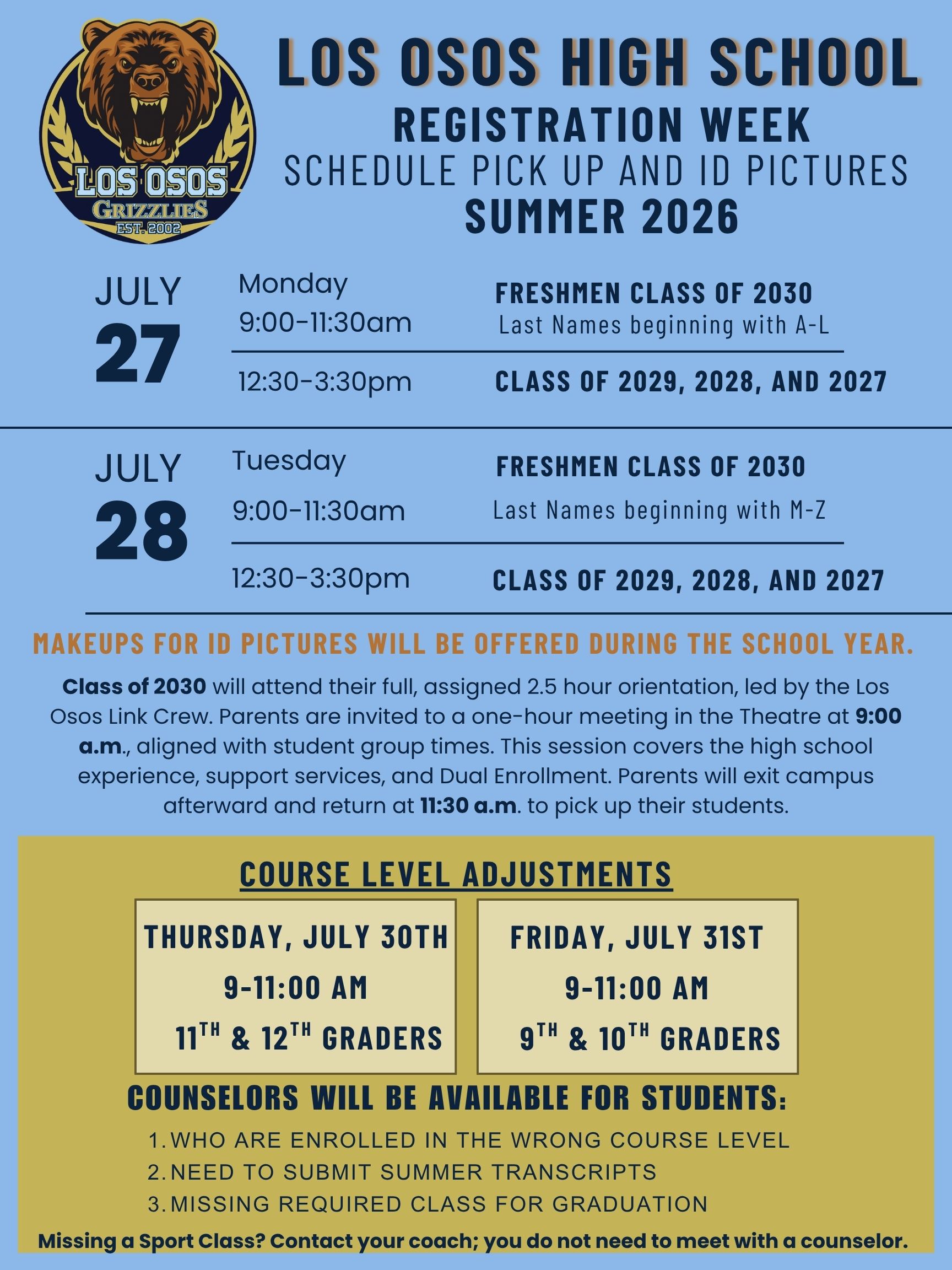 Schedule Distribution Pick Up