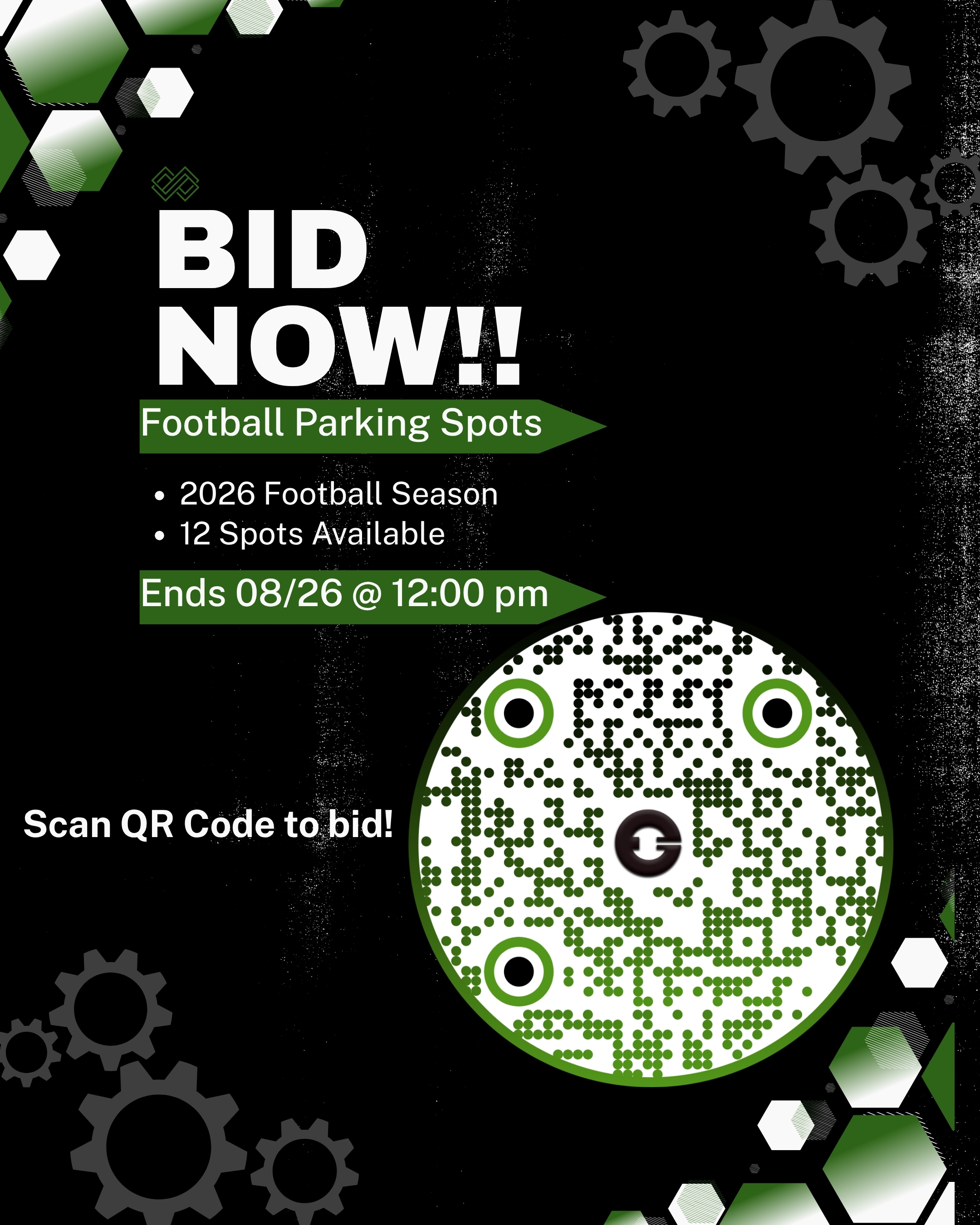 Football Parking Space Auction