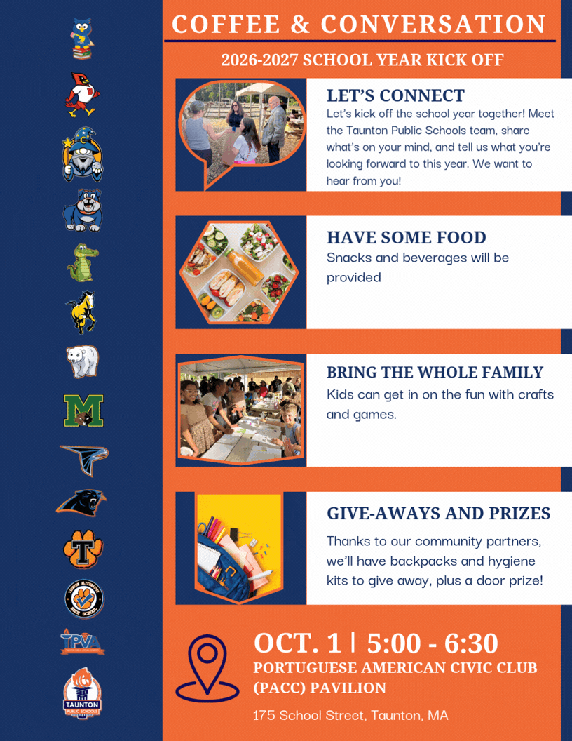 Save the Date: Coffee & Conversation School Year Kickoff