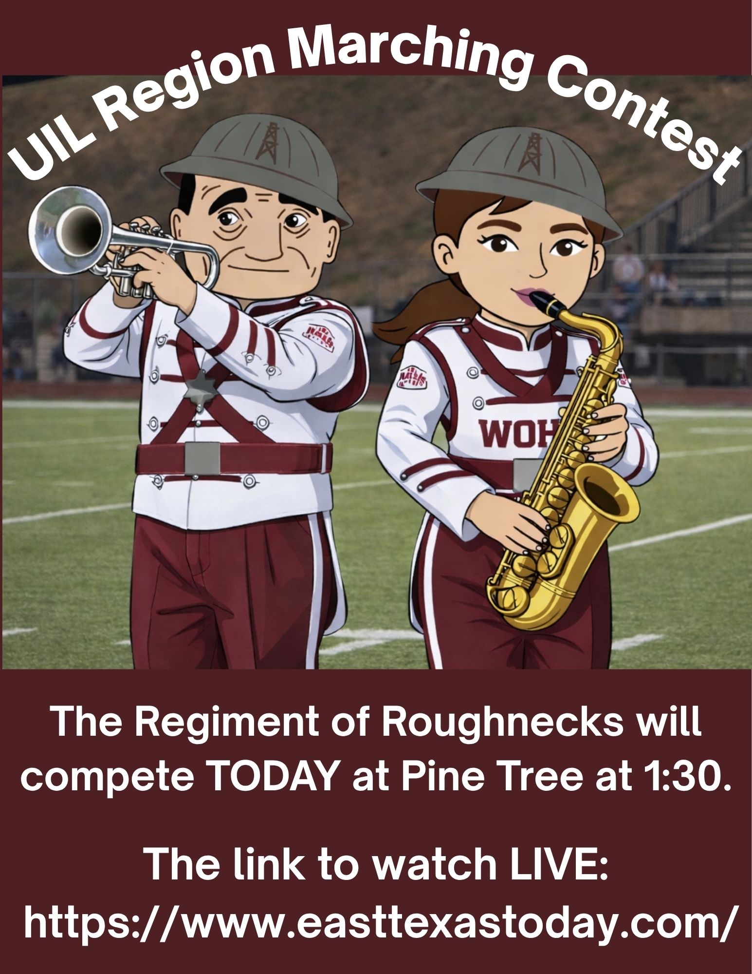 Good Luck to our Regiment of Roughnecks!
