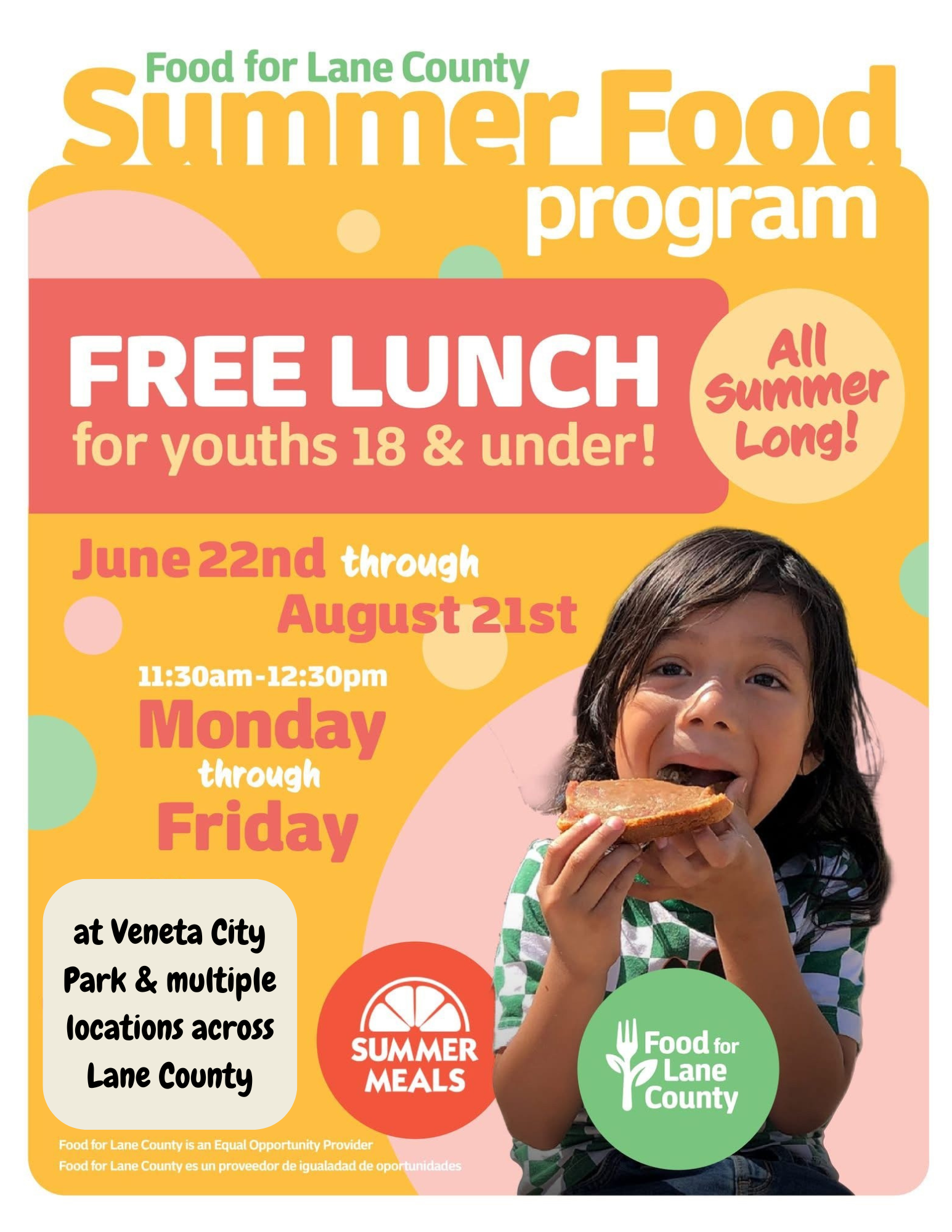 Summer Lunch Program 2026