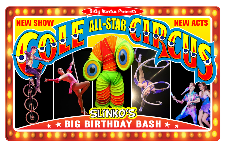 Cole All-Star Circus! Monday, November 2nd
