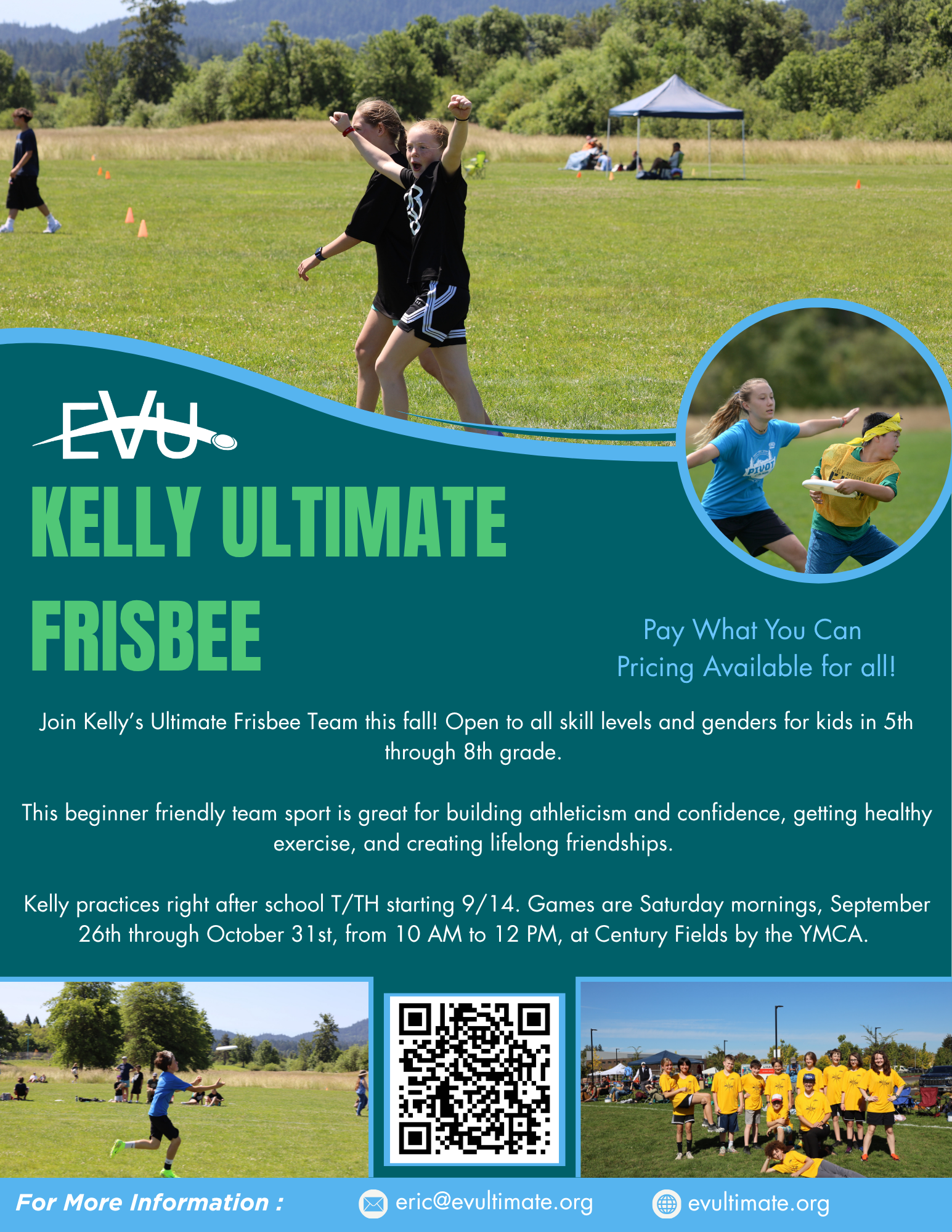 Ultimate Frisbee Registration