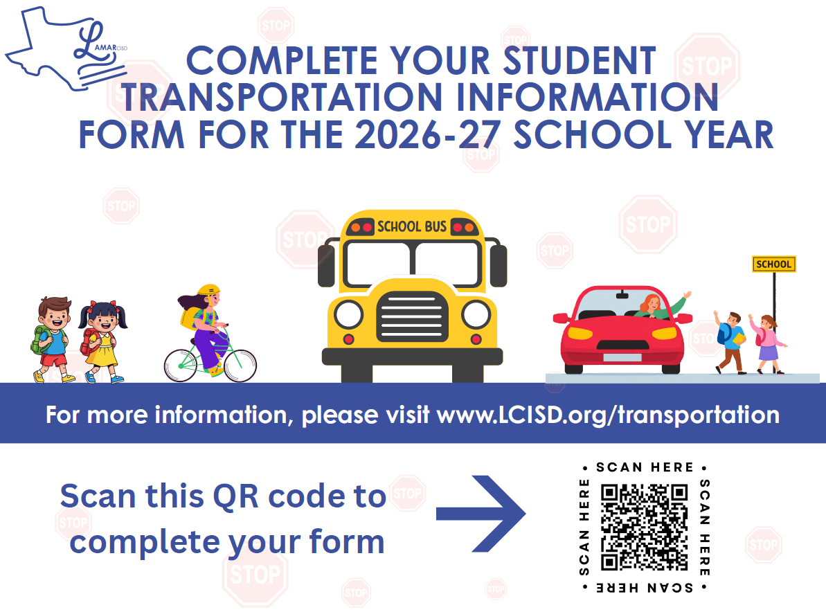 Complete Your Transportation Forms Now!