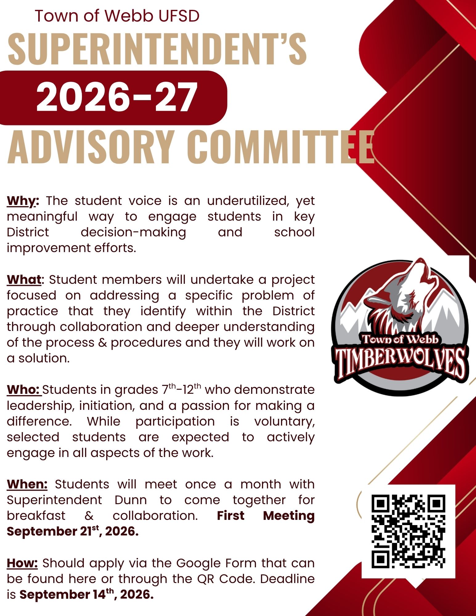 Superintendent's Advisory Committee