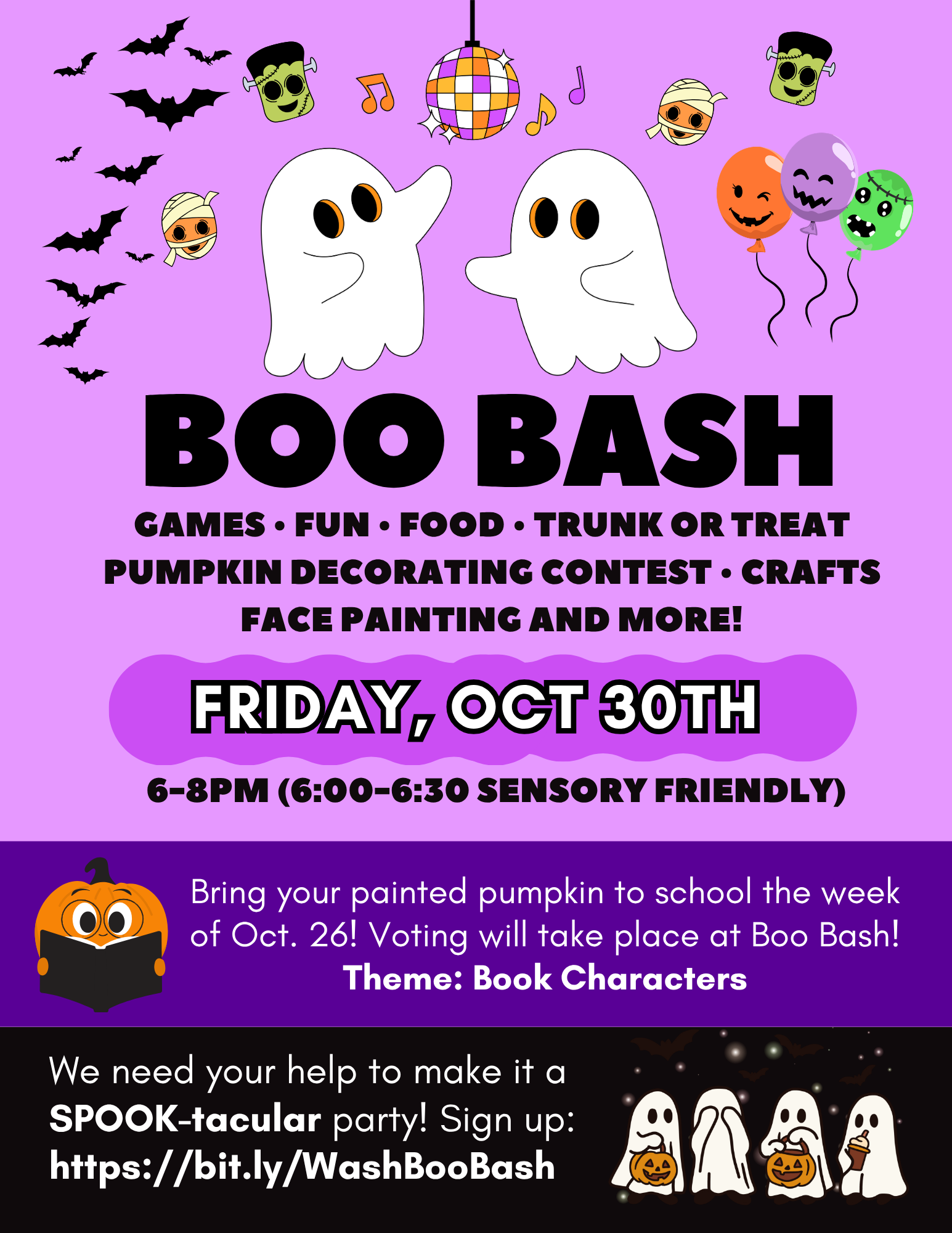 Washington PTO Boo Bash