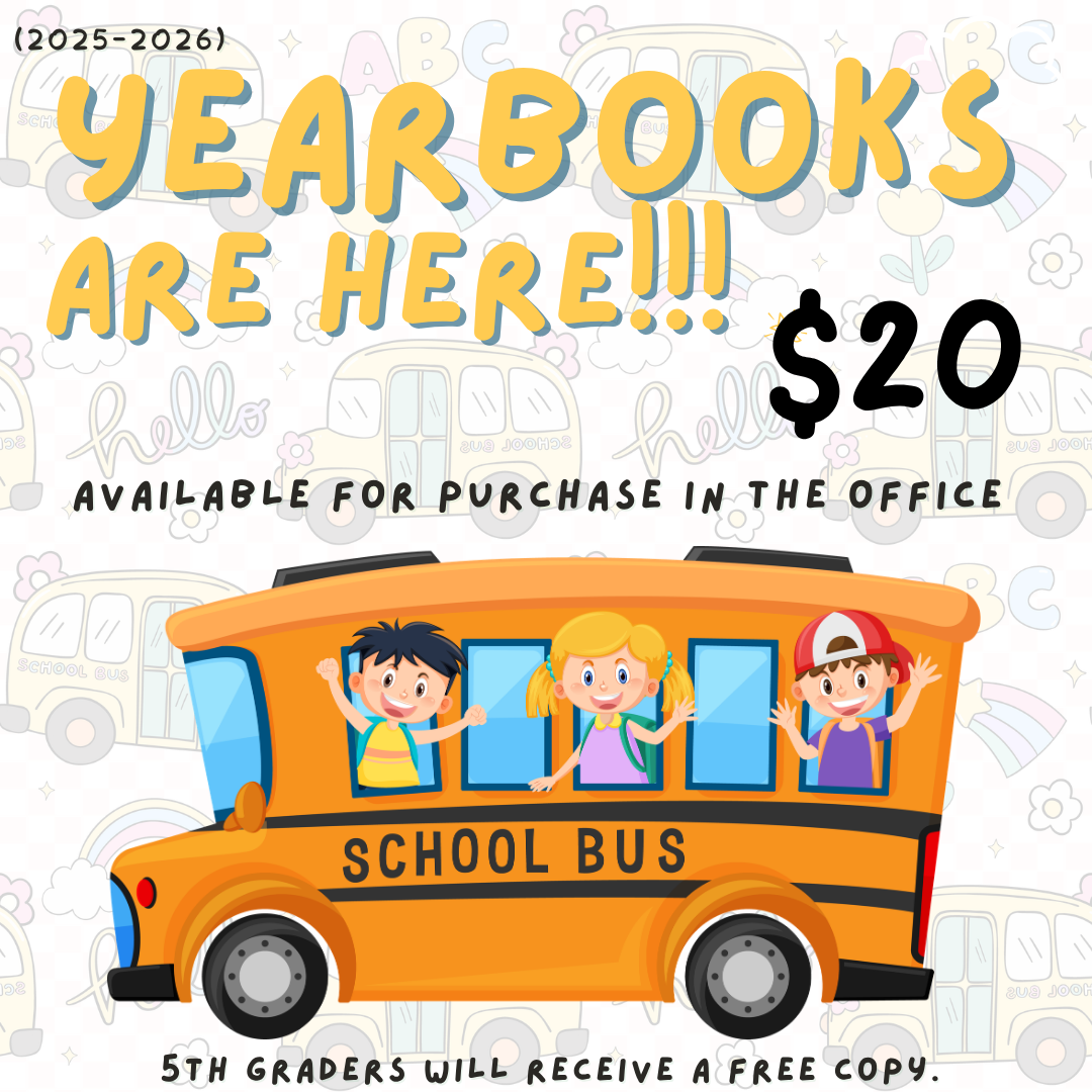 Yearbooks are HERE!!!!