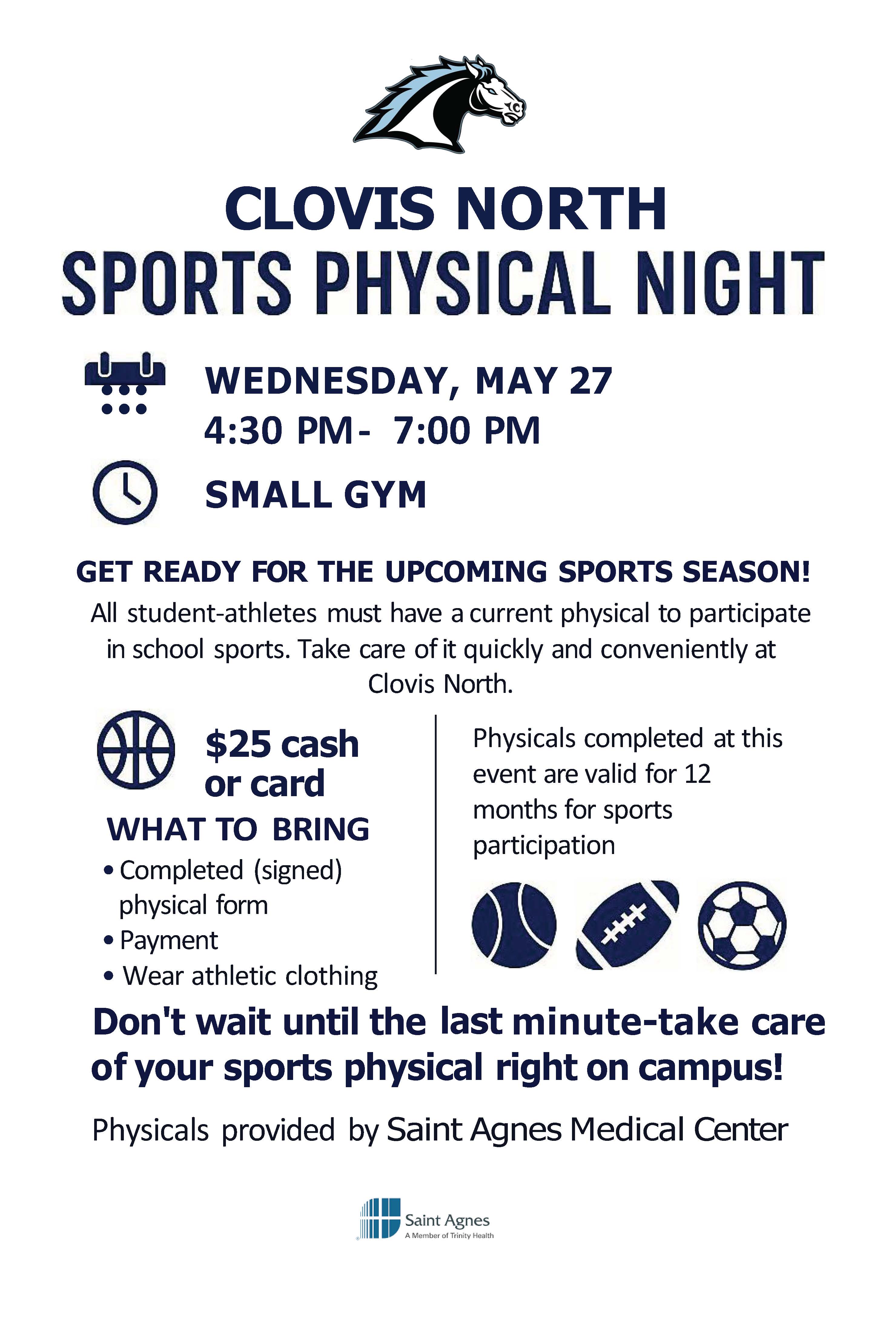 CNEC Sports Physical Night