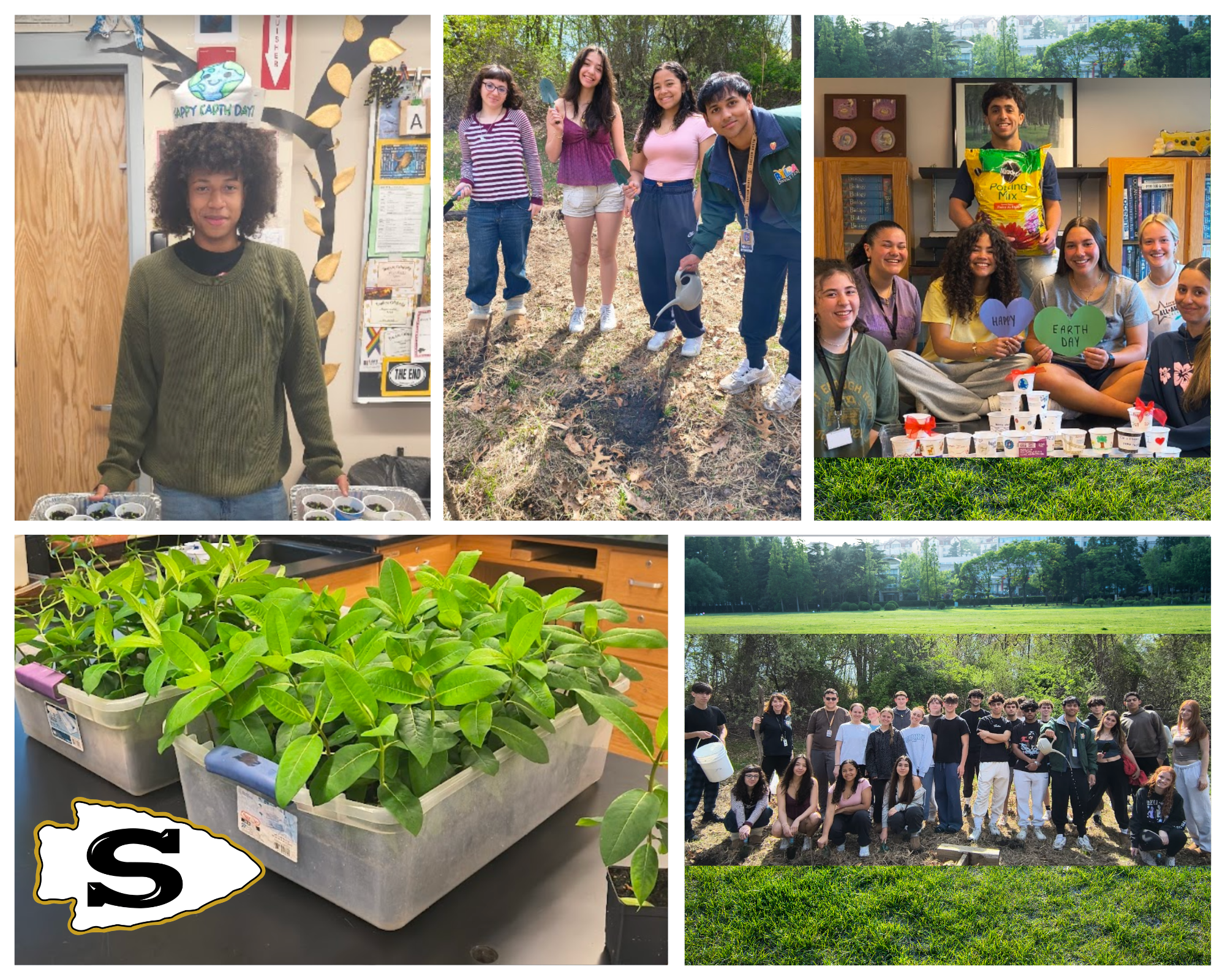 Sachem North Students Lead Earth Day Efforts with Pollinator and Tree-Planting Initiatives