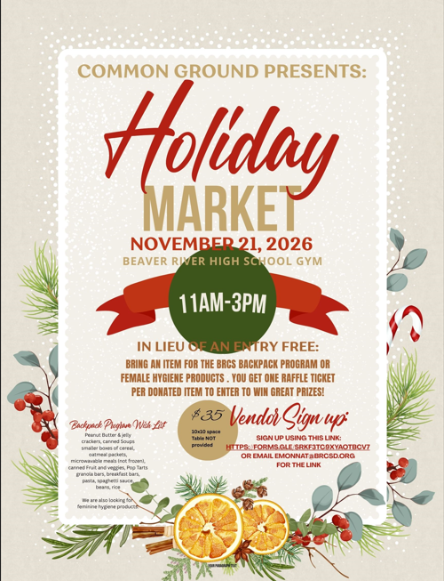 BRCS Common Ground Holiday Market