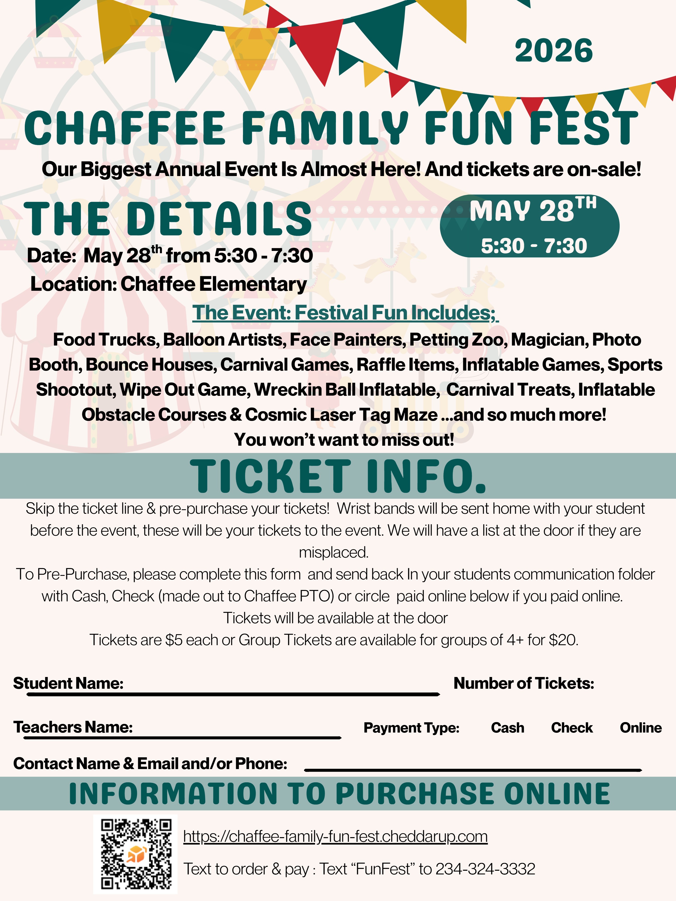 Family Fun Night is coming up! 
