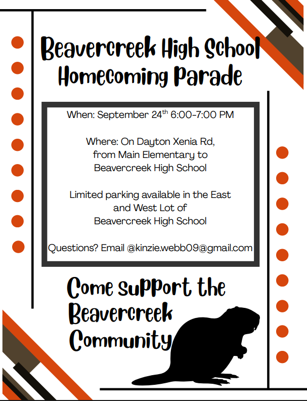 Beavercreek High School Homecoming Parade 
