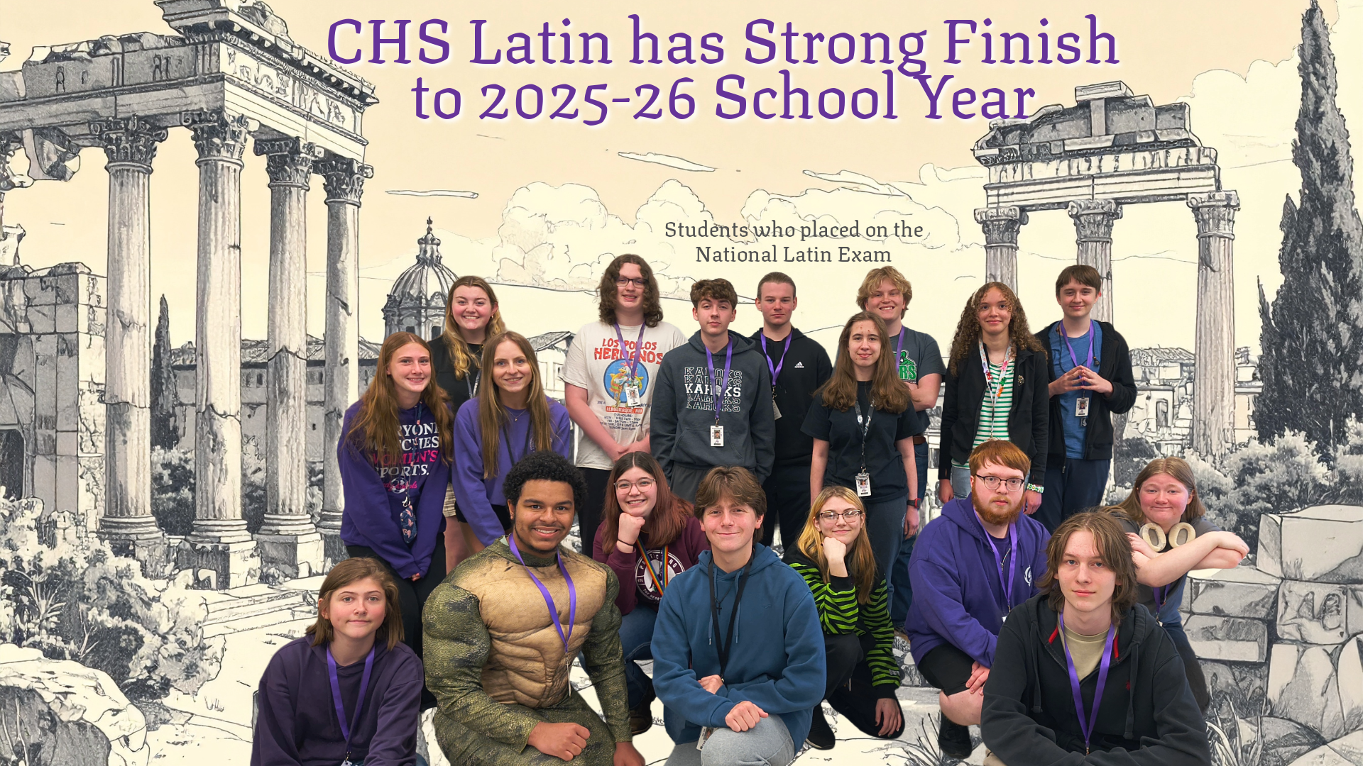 Celebrating CHS Latin: Award-Winning Year in Review
